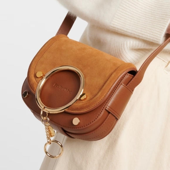 See By Chloe Handbags - See by Chloe Mara Suede Crossbody